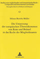 Book cover of: Die Umsetzung der europaeischen Uebereinkommen von Rom und Bruessel in das Recht der Mitgliedstaaten