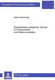 Book cover of: Konsistentes adaptives Lernen in Finanzmarkt- und Makromodellen