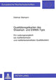 Book cover of: Qualitaetsregelkarten des Shewhart- und EWMA-Typs