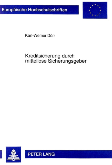 Book cover of: Kreditsicherung durch mittellose Sicherungsgeber