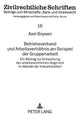 Book cover of: Betriebsverband und Arbeitsverhaeltnis am Beispiel der Gruppenarbeit