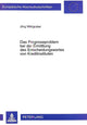 Book cover of: Das Prognoseproblem Bei Der Ermittlung Des Entscheidungswertes Von Kreditinstituten