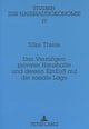 Book cover of: Das Vermoegen privater Haushalte und dessen Einflu auf die soziale Lage. By: Silke Thiele