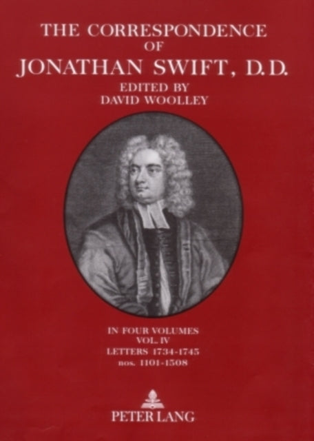 Book cover of: Correspondence of Jonathan Swift, D. D.. By: David Woolley