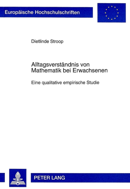 Book cover of: Alltagsverstaendnis von Mathematik bei Erwachsenen