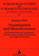 Book cover of: Trinitaetslehre und Monotheismus