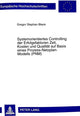 Book cover of: Systemorientiertes Controlling der Erfolgsfaktoren Zeit, Kosten und Qualitaet auf Basis eines Prozess-Netzplan-Modells (PNM). By: Gregor Stephan Blank