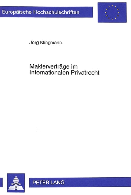 Book cover of: Maklervertraege Im Internationalen Privatrecht