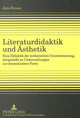 Book cover of: Literaturdidaktik und Aesthetik