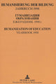 Book cover of: Humanisierung der Bildung- Jahrbuch 1998