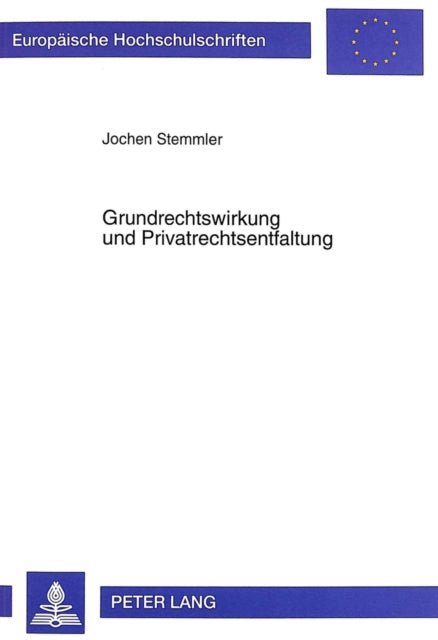 Book cover of: Grundrechtswirkung Und Privatrechtsentfaltung