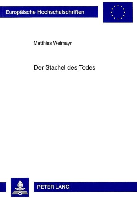 Book cover of: Der Stachel des Todes