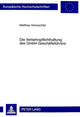 Book cover of: Die Verkehrspflichthaftung Des Gmbh-Geschaeftsfuehrers
