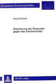 Book cover of: Absicherung Der Reisenden Gegen Das Insolvenzrisiko