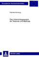 Book cover of: Das Unterrichtsgespraech ALS Textsorte Und Methode