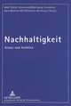 Book cover of: Nachhaltigkeit