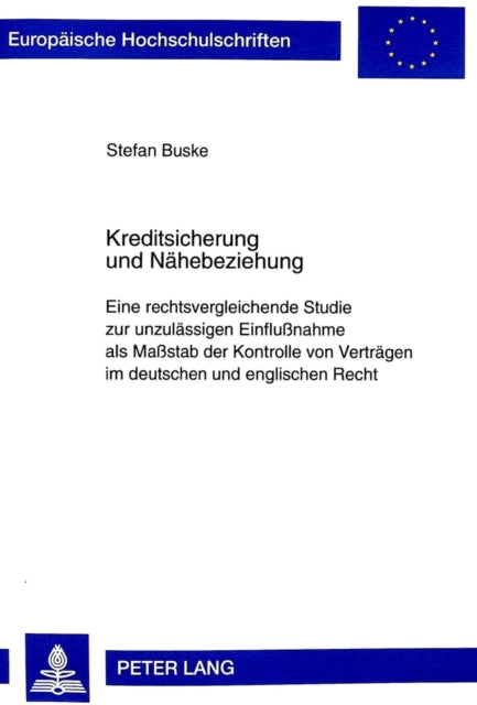 Book cover of: Kreditsicherung Und Naehebeziehung