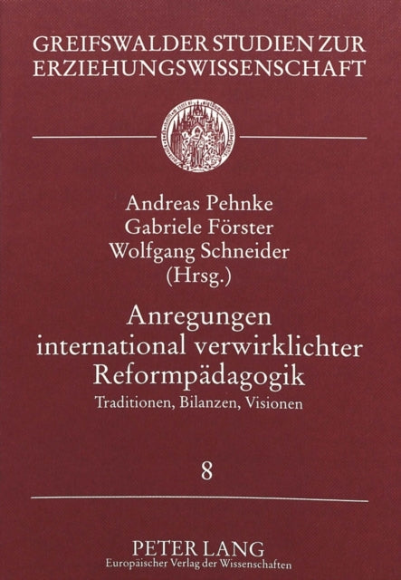Book cover of: Anregungen International Verwirklichter Reformpaedagogik