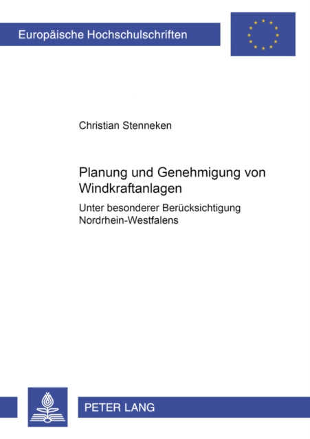 Book cover of: Planung Und Genehmigung Von Windkraftanlagen
