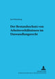 Book cover of: Der Bestandsschutz Von Arbeitsverhaeltnissen Im Umwandlungsrecht. By: Jan Wittenberg