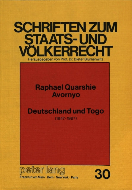 Book cover of: Deutschland Und Togo