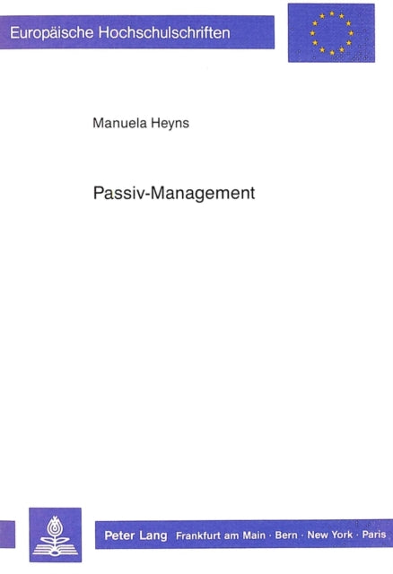 Book cover of: Passiv-Management