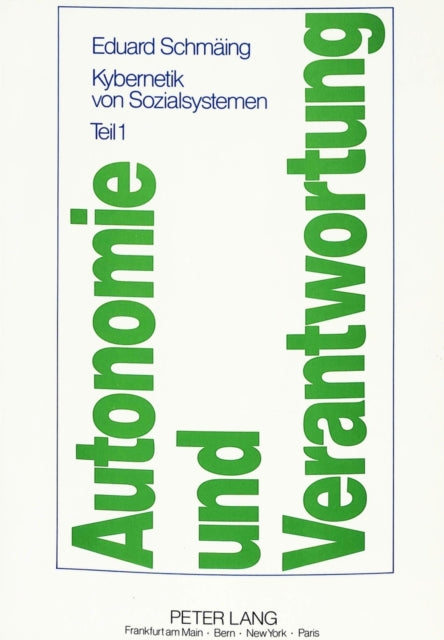 Book cover of: Autonomie Und Verantwortung