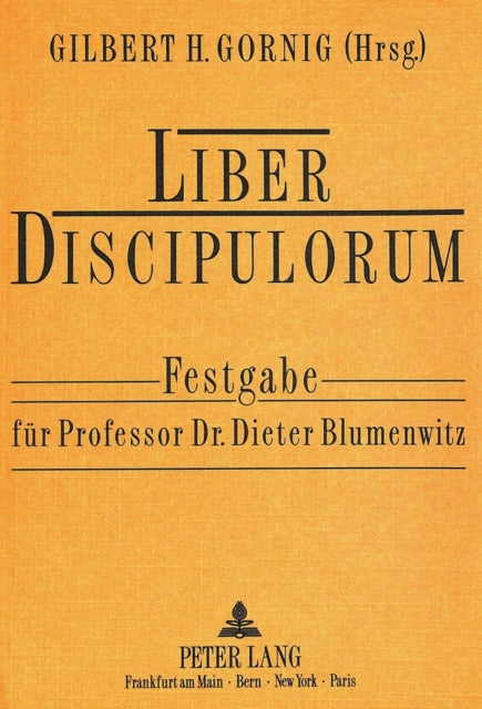 Book cover of: Liber Discipulorum. By: Gornig