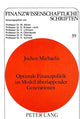 Book cover of: Optimale Finanzpolitik im Modell ueberlappender Generationen