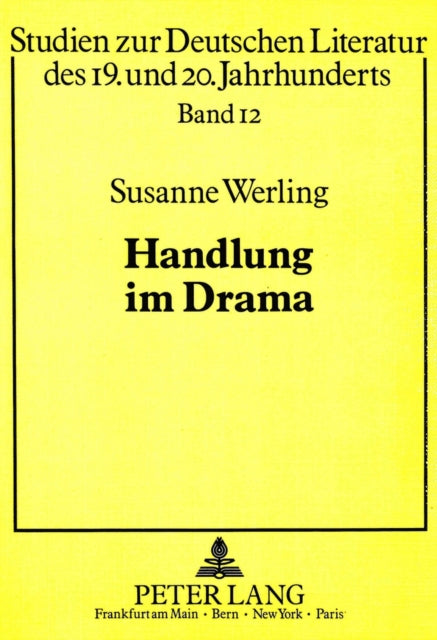 Book cover of: Handlung im Drama