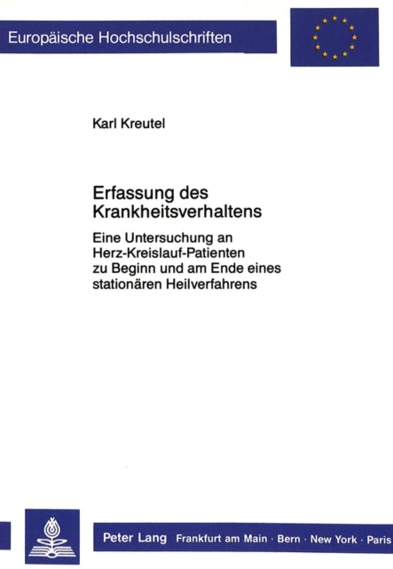 Book cover of: Erfassung des Krankheitsverhaltens