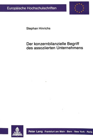 Der konzernbilanzielle Begriff des assoziierten Unternehmens