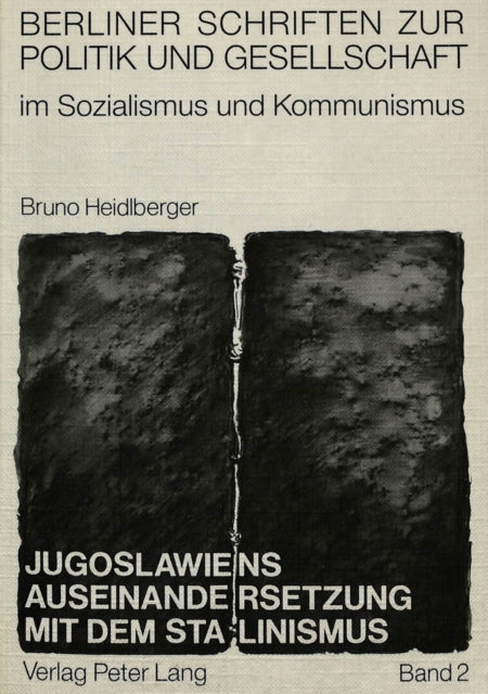 Book cover of: Jugoslawiens Auseinandersetzung Mit Dem Stalinismus