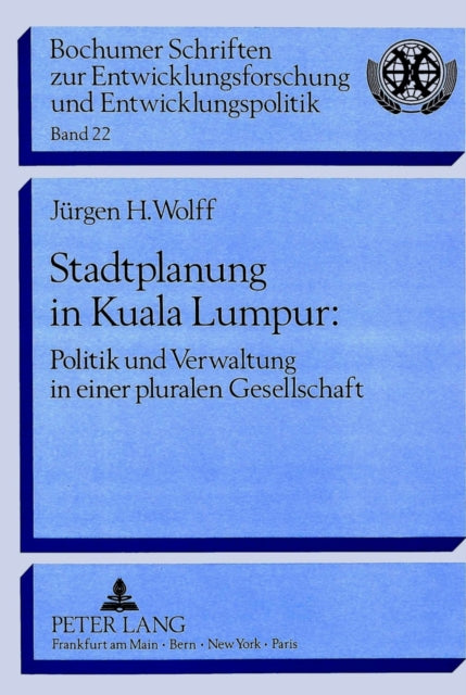Book cover of: Stadtplanung in Kuala Lumpur: