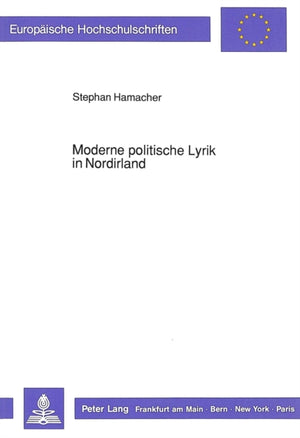 Moderne politische Lyrik in Nordirland