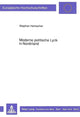 Book cover of: Moderne politische Lyrik in Nordirland