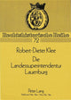 Book cover of: Die Landessuperintendentur Lauenburg. By: Robert-Dieter Klee