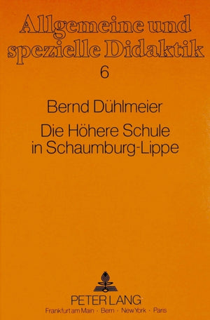 Die Hoehere Schule in Schaumburg-Lippe