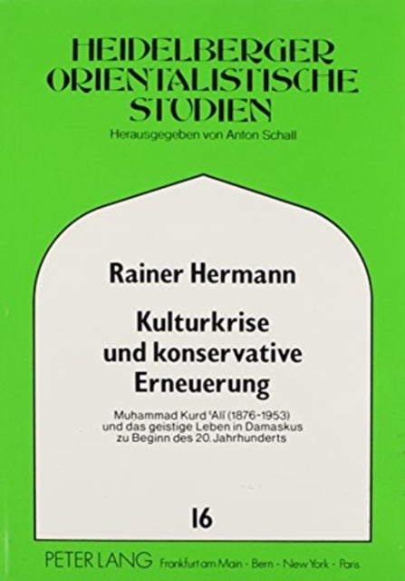 Book cover of: Kulturkrise Und Konservative Erneuerung