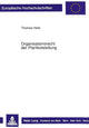 Book cover of: Organisationsrecht der Planfeststellung