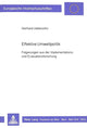 Book cover of: Effektive Umweltpolitik