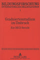 Book cover of: Graduiertenstudium Im Umbruch. By: Wolfgang Mitter