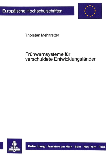 Book cover of: Fruehwarnsysteme fuer verschuldete Entwicklungslaender