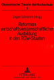 Book cover of: Reformen wirtschaftswissenschaftlicher Ausbildung in den RGW-Staaten