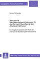 Book cover of: Vertragliche Wettbewerbsbeschraenkungen fuer die Zeit nach Beendigung des Arbeitsverhaeltnisses