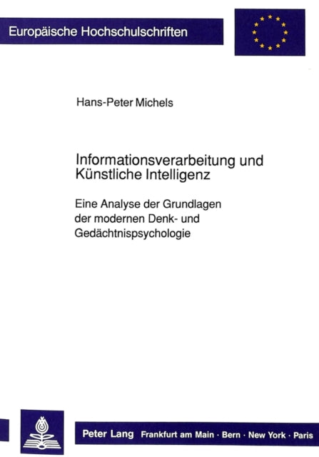 Book cover of: Informationsverarbeitung und Kuenstliche Intelligenz