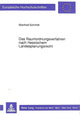 Book cover of: Das Raumordnungsverfahren nach Hessischem Landesplanungsrecht