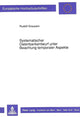 Book cover of: Systematischer Datenbankentwurf unter Beachtung temporaler Aspekte. By: Rudolf Grausam