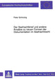Book cover of: Der Seefrachtbrief und andere Ansaetze zu neuen Formen der Dokumentation im Seefrachtrecht