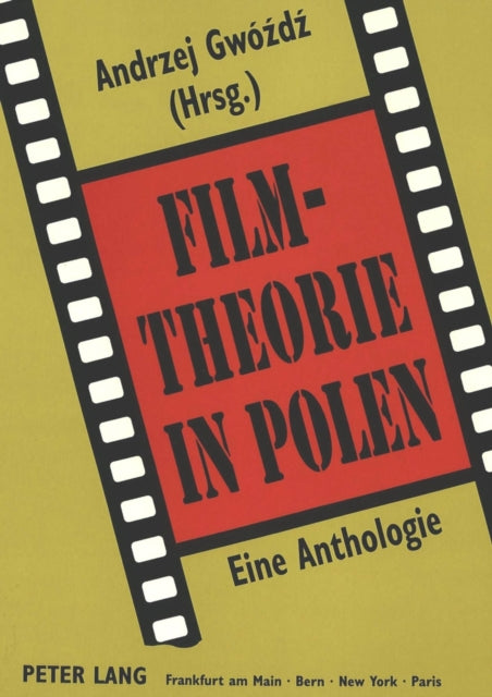 Book cover of: Filmtheorie in Polen. Eine Anthologie